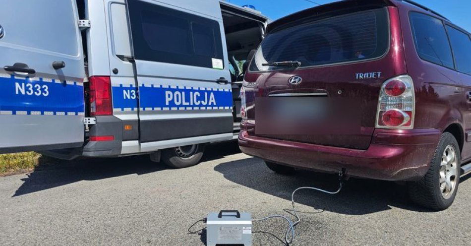 zdjęcie: Policjanci codziennie dbają o bezpieczeństwo na drogach - również to ekologiczne / fot. KPP w Wejherowie