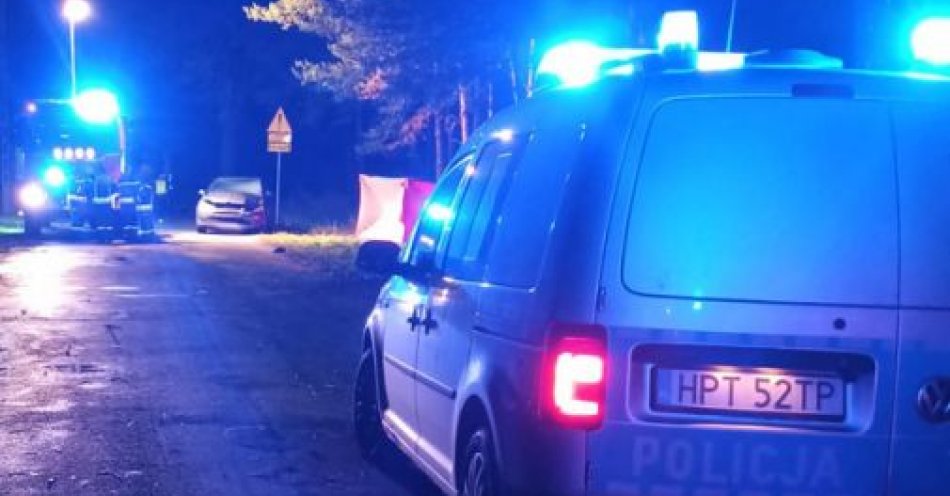 zdjęcie: Wyjaśniamy okoliczności tragicznego wypadku drogowego / fot. KMP w Olsztynie