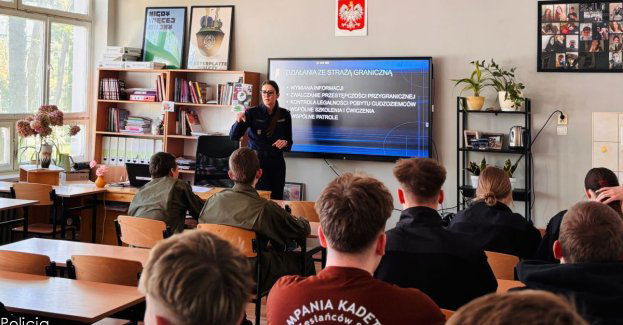 Lekcja współpracy Policji z innymi służbami w Gorzowie