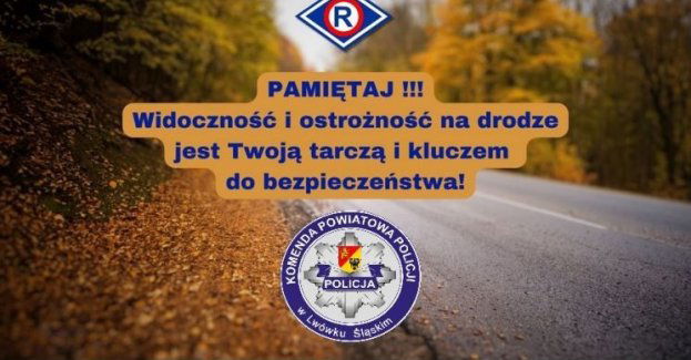 Jesienią szczególnie uważajmy na drodze!