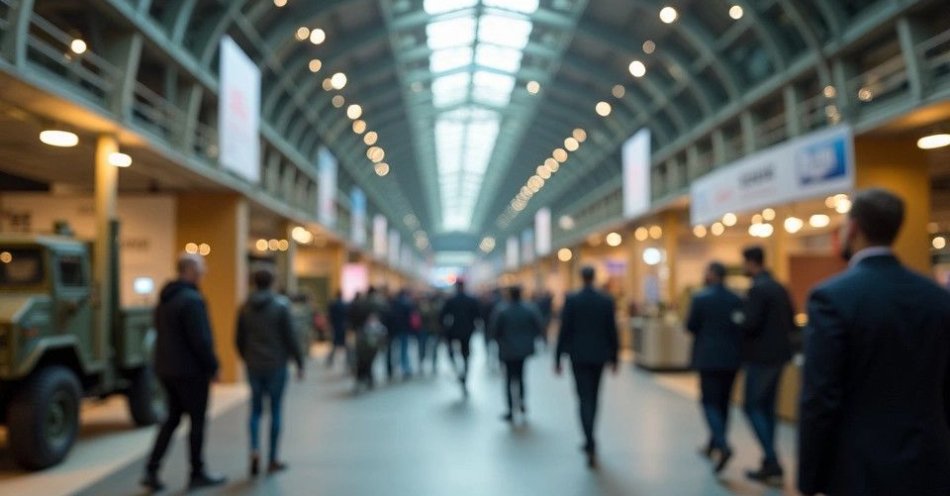 zdjęcie: Czołgi, drony i oferty pracy. Wojskowe Targi na Chorten Arena / Prezentacja sprzętu wojskowego podczas Wojskowych Targów Służby i Pracy w Białymstoku