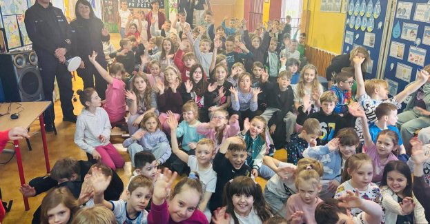 Dzieci uczą się ratować życie w akcji Misja 112 w Hrubieszowie