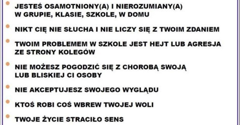 zdjęcie: W trosce o dzieci i nastolatków- ważne telefony / fot. KPP Aleksandrów