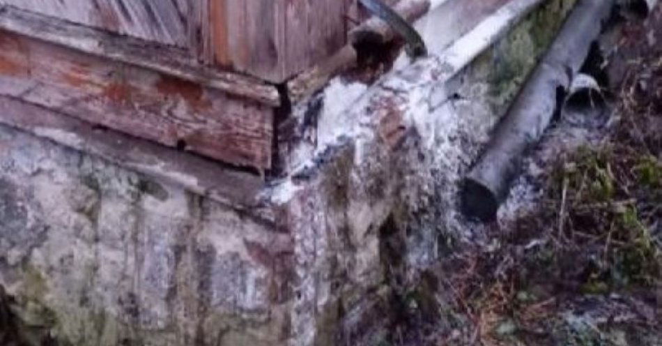 zdjęcie: Seryjny podpalacz z Kopca zatrzymany przez policję / fot. KPP Opatów miejsce zdarzenia