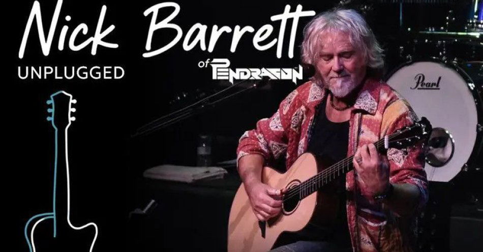 zdjęcie: Nick Barrett (Pendragon) - Unplugged Poznań 16.05.2026 / kupbilecik24.pl / Nick Barrett (Pendragon) - Unplugged | Poznań | 16.05.2026