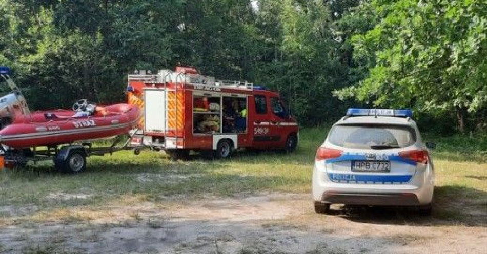 zdjęcie: Kontrole akwenów wodnych / fot. KPP w Strzelinie