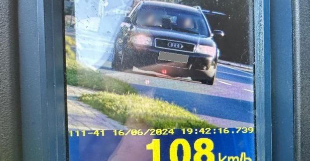 Na trzy miesiące straci prawo jazdy, bo w terenie zabudowanym znacznie przekroczył dopuszczalną prędkość jazdy