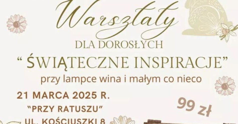 zdjęcie: Świąteczne Inspiracje przy lampce wina I małym co nieco / kupbilecik24.pl / Świąteczne Inspiracje przy lampce wina I małym co nieco