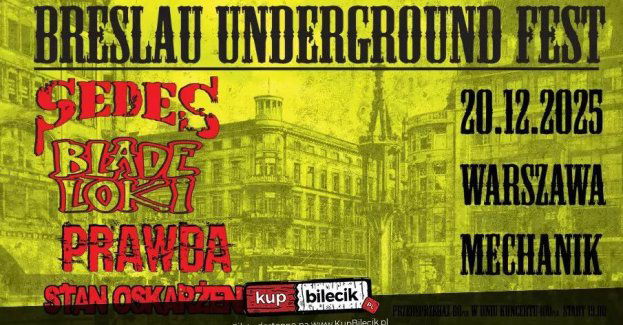 BRESLAU UNDERGROUND FEST 20.12 WARSZAWA
