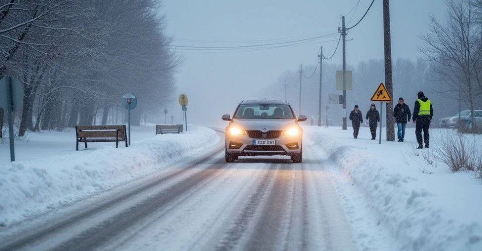 zdjęcie: Pierwszy śnieg w Bieszczadach. Policja apeluje o ostrożność / TM/ przykładowa ilustracja