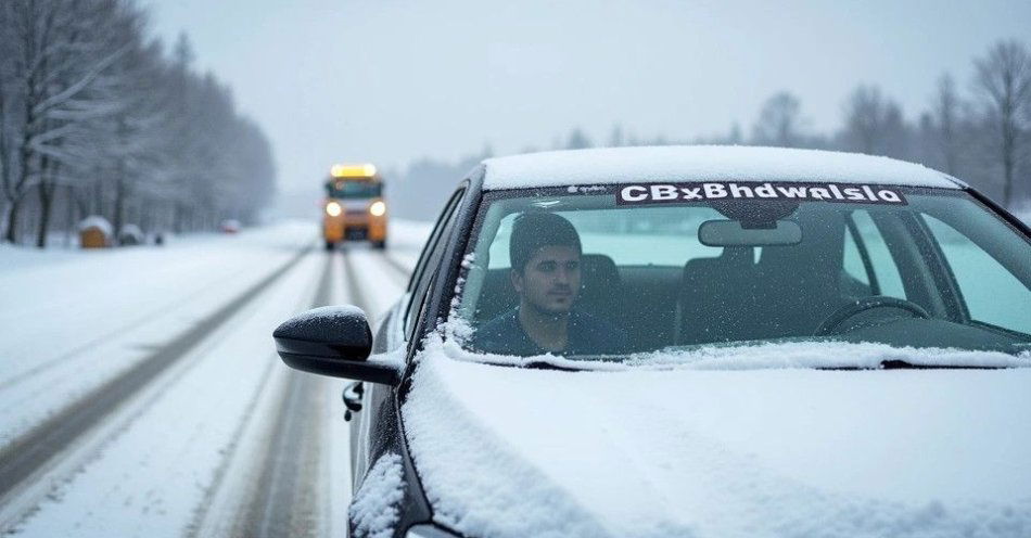 zdjęcie: Zimowe drogi: jak podróżować bezpiecznie i chronić pieszych / TM/ przykładowa ilustracja