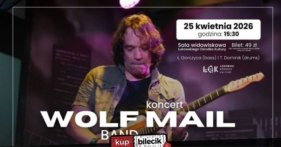 zdjęcie: Wolf Mail Band / kupbilecik24.pl / Wolf Mail Band