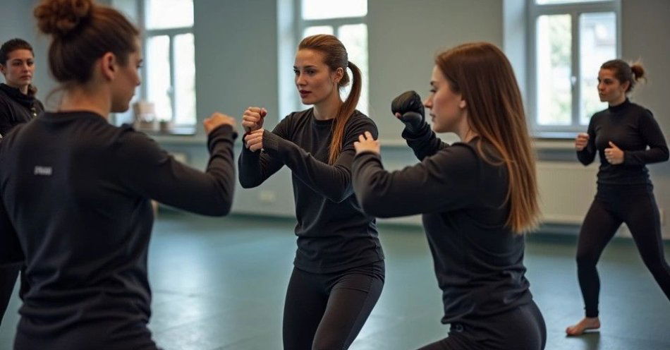 zdjęcie: Samoobrona kobiet w Komendzie Powiatowej Policji w Choszcznie / TM/ przykładowa ilustracja