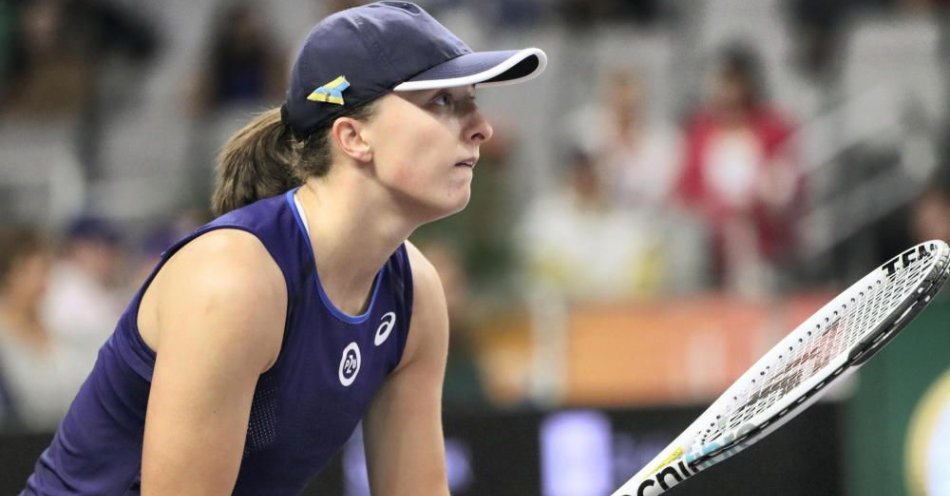 zdjęcie: World Tennis League - porażka Świątek w finałowym meczu / fot. PAP