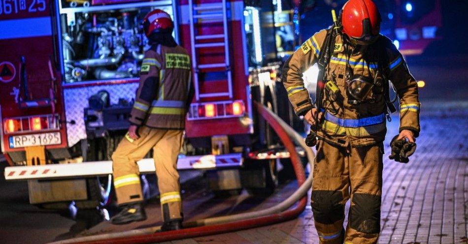 zdjęcie: Pacjent zginął w pożarze, który wybuchł w szpitalu / fot. PAP