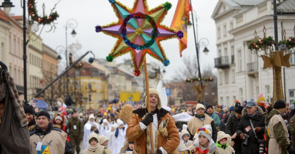 zdjęcie: Orszak Trzech Króli przeszedł ulicami Warszawy / fot. PAP