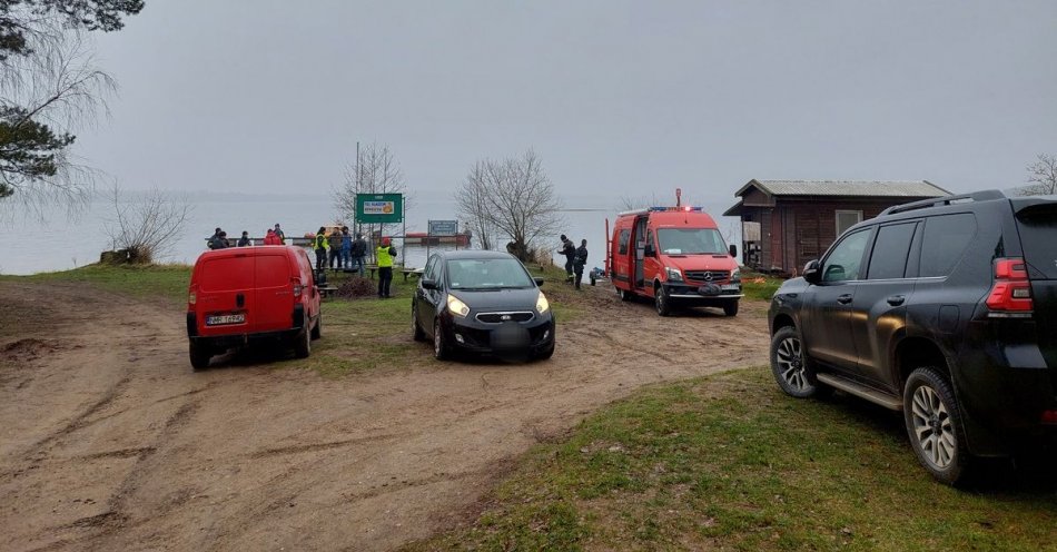 zdjęcie: Tragiczny finał poszukiwań / fot. KPP w Mrągowie