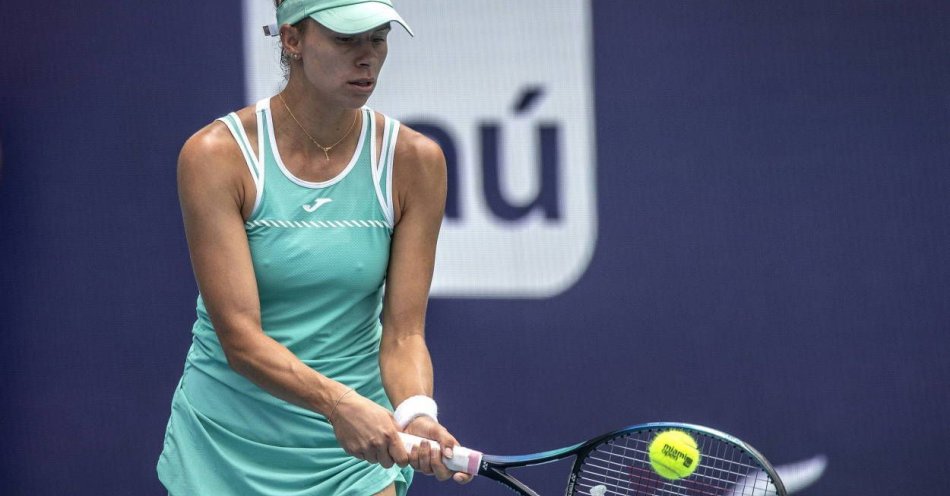 zdjęcie: Turniej WTA w Miami - Linette przegrała z Pegulą / fot. PAP