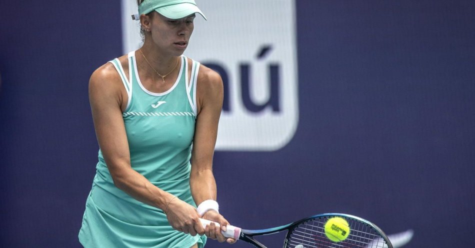 zdjęcie: Turniej WTA w Miami - porażka Magdy Linette w półfinale debla / fot. PAP