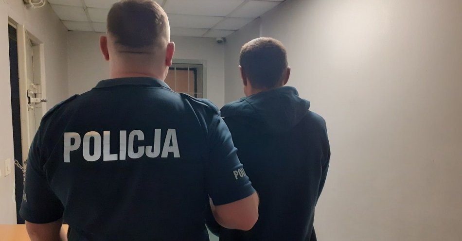 zdjęcie: Policjant zawsze czujny / fot. KPP w Radomsku