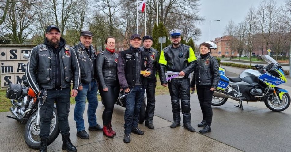 zdjęcie: Sezon motocyklowy uważamy za otwarty! / fot. KMP w Lesznie