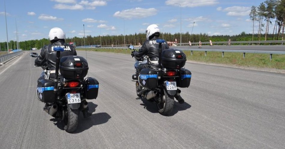 zdjęcie: Motocyklista – niechroniony uczestnik ruchu drogowego / fot. KPP w Lubienie