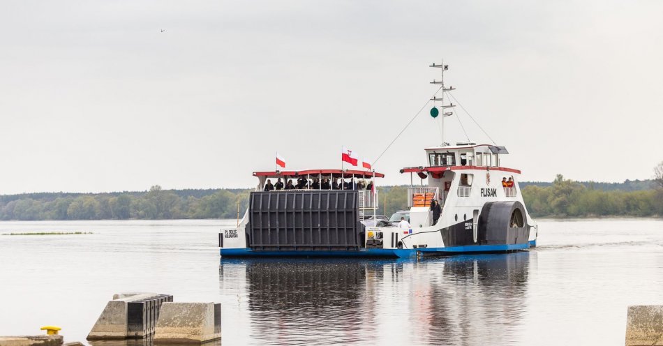 zdjęcie: Flisak gotowy do rejsów / fot. nadesłane