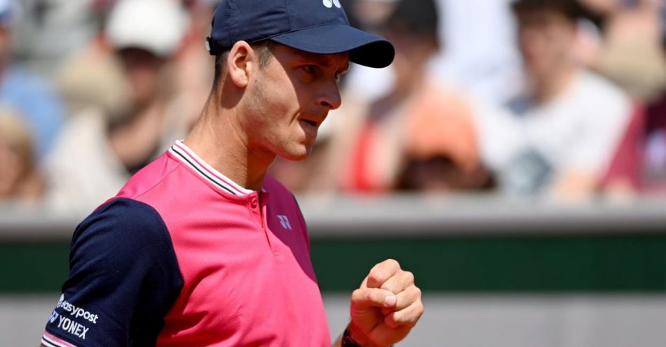 zdjęcie: French Open - Hurkacz awansował do trzeciej rundy / fot. PAP