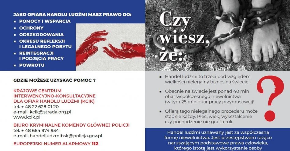 zdjęcie: Praca sezonowa – jak nie stać się ofiarą handlu ludźmi / fot. KMP w Legnicy