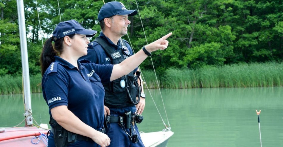 zdjęcie: Polsko-niemieckie patrole policjantów - także w wakacje bezpieczeństwo nie ma granic / fot. KPP Krosno Odrzańskie