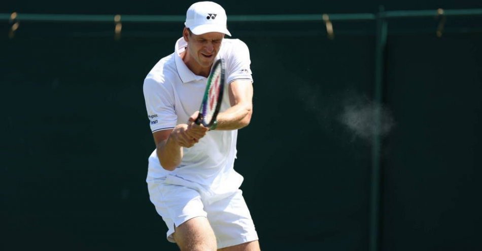 zdjęcie: Wimbledon - Hubert Hurkacz awansował do 1/8 finału i czeka na Djokovica / fot. PAP