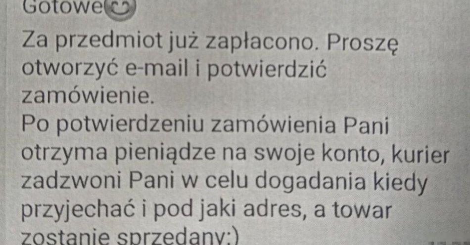 zdjęcie: Podczas transakcji internetowej straciła prawie 3 tys. zł / fot. KMP Biała Podlaska