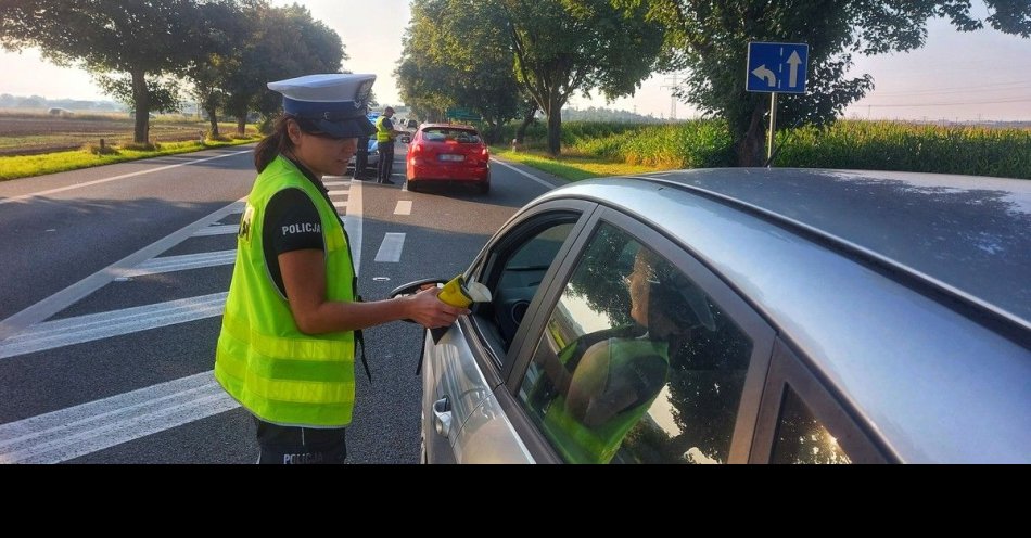 zdjęcie: Policja sprawdziła trzeźwość kierowców po długim weekendzie / fot. KPP Strzelce Opolskie