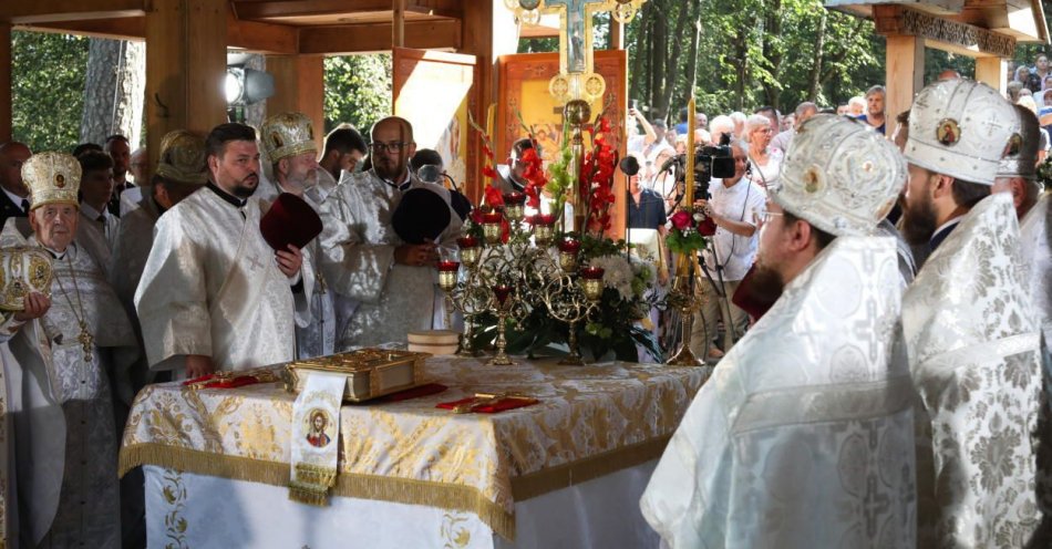 zdjęcie: Prawosławne święto Przemienienia Pańskiego na Grabarce / fot. PAP