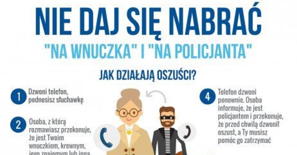 zdjęcie: Nie daj się nabrać! Oszuści nieustannie czyhają na twoje pieniądze / fot. KPP w Lubaniu