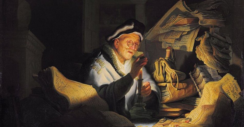 zdjęcie: Jedno z dzieci młynarza / fot. Wikimedia Commons (Rembrandt - www.uni-leipzig.de : Home : Info : Pic)