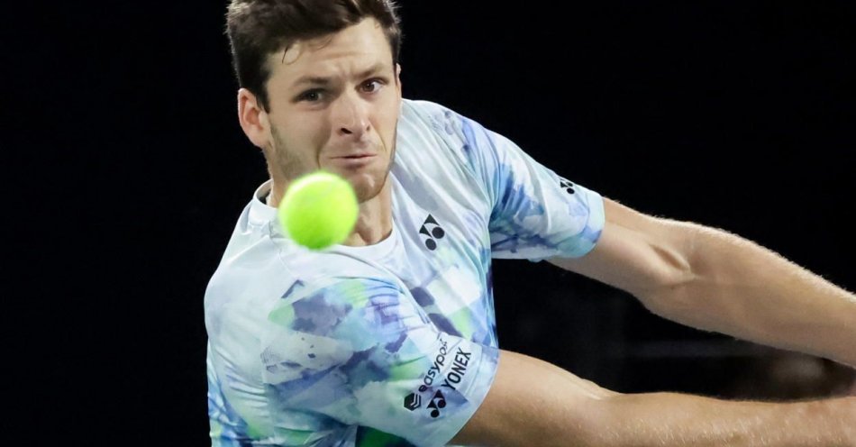 zdjęcie: Hubert Hurkacz awansował do 1/8 finału turnieju ATP rangi Masters na kortach twardych w Paryżu / fot. PAP