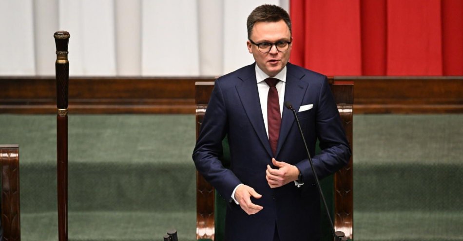 zdjęcie: Szymon Hołownia wybrany na marszałka Sejmu / fot. PAP