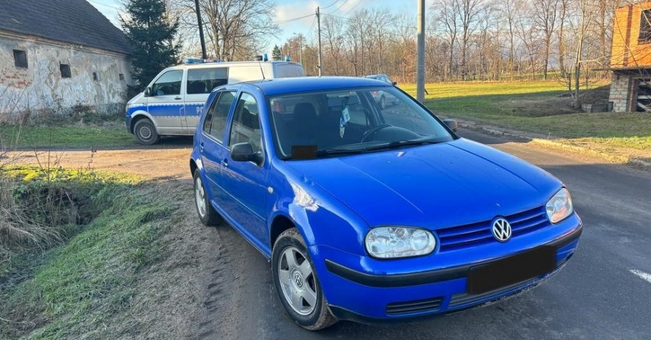 zdjęcie: Szesnastolatek ukradł auto i kierował nim będąc w stanie nietrzeźwości / fot. KPP w Ząbkowicach Śląskich