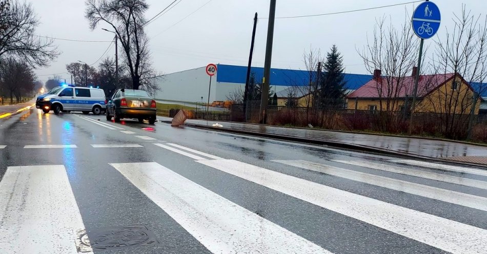 zdjęcie: Potrącenie dwóch kobiet na przejściu dla pieszych / fot. KPP w Rawie Mazowieckiej