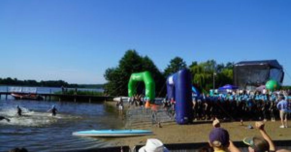 zdjęcie: V Mistrzostwa Polski Policjantów w Triathlonie na dystansie ½ IM za nami / fot. KPP w Iławie
