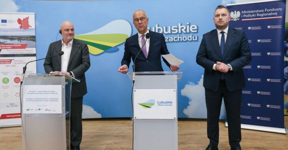 zdjęcie: 25 lat transgranicznej współpracy pomiędzy woj. lubuskim a Brandenburgią / fot. PAP