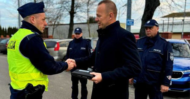 Cztery nowe radiowozy dla policji w powiecie goleniowskim