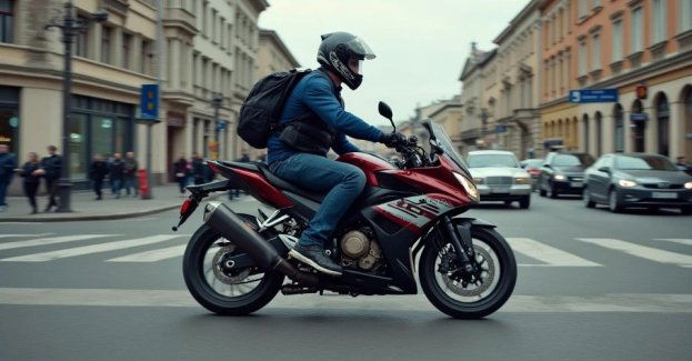 Motocyklista pędził 116 km/h w centrum Koszalina