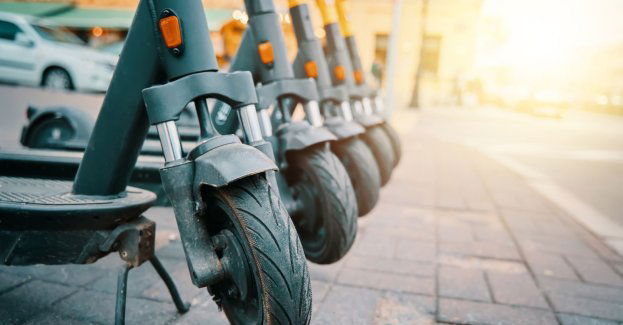 Miasto chce uporządkować system zwrotu hulajnóg