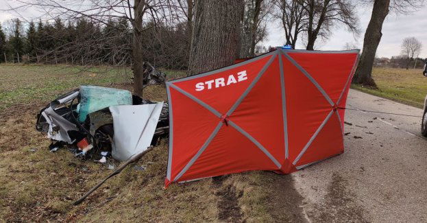Tragiczny w skutkach wypadek drogowy na trasie Orneta - Pieniężno