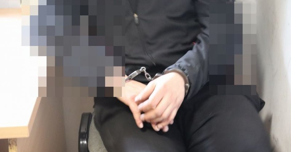 zdjęcie: 17-latek, który uszkodził radiowóz w rękach policjantów. Trafił już do poprawczaka / fot. KPP w Lubienie