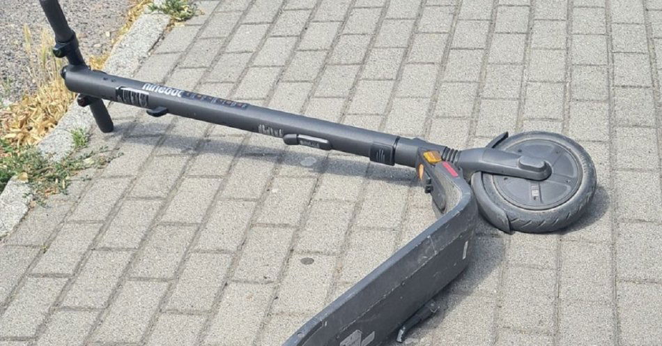 zdjęcie: Bezpieczna jazda hulajnogą elektryczną - o czym należy pamiętać? / fot. KPP Żagań