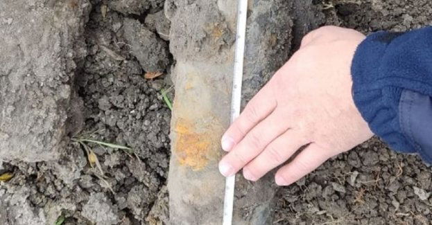 Wystrzałowe znalezisko podczas prac ziemnych