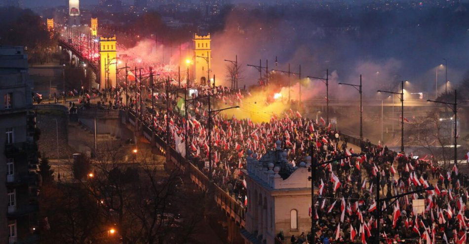 zdjęcie: Utrudnienia w ruchu w Święto Niepodległości / fot. PAP